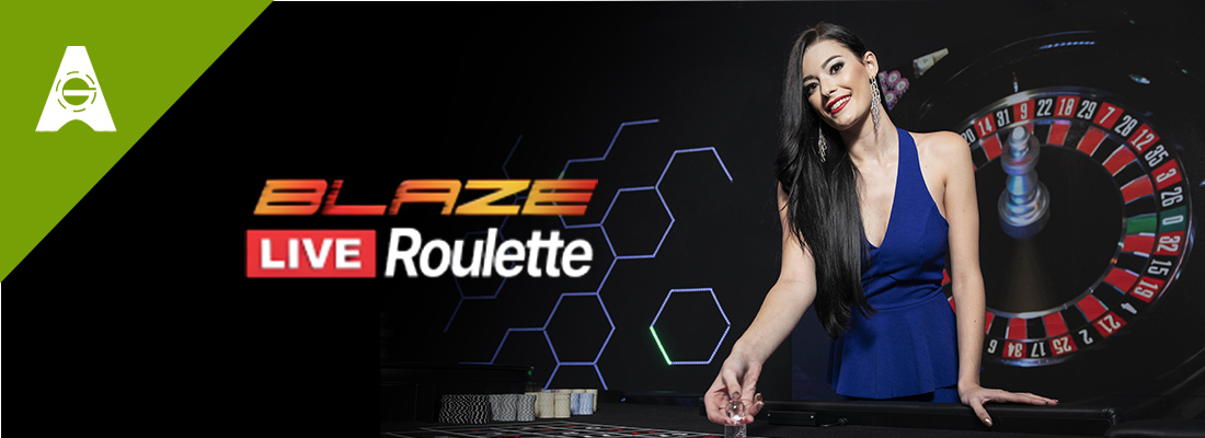 La roulette vedette authentic gaming blaze roulette