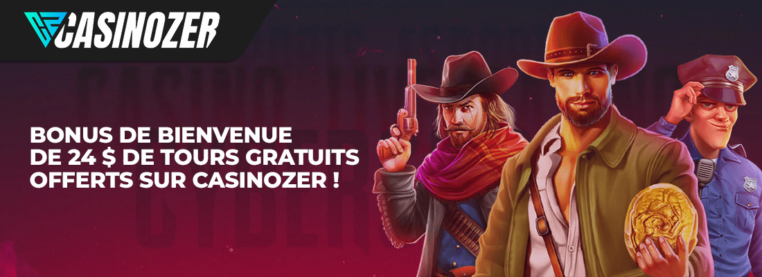 Le bonus de bienvenue casinozer