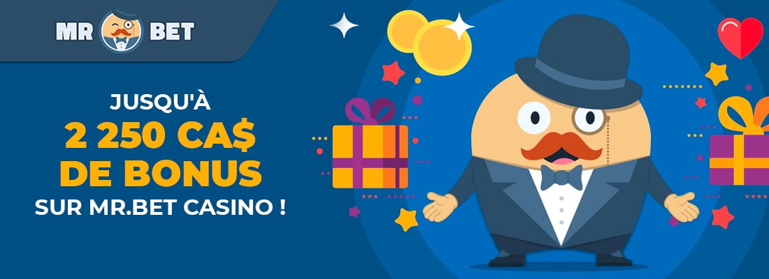 Le bonus de bienvenue mr bet casino